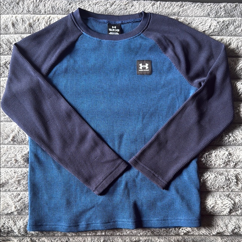 Under Armour Boys Blue and Navy thermal